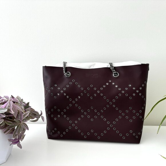 Marc Jacob purple leather tote bag - Picture 8 of 9